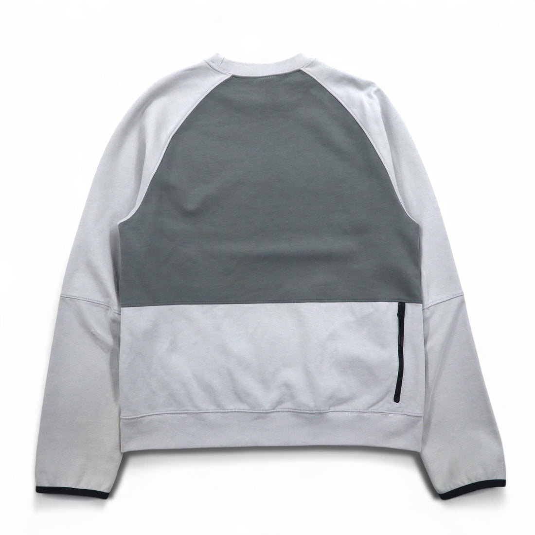 NIKE Sweatshirt NSW TE Fleece L/S Crew S Grey Cotton Swoosh DD5258077