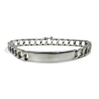 UNOAERRE Vintage ID Bracelet, Kihei Chain, Silver 925