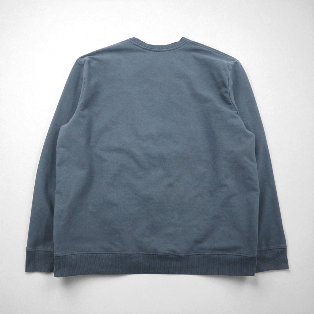 Patagonia Bear Print Crew Sweatshirt, Size 2XL, Blue, Fleece-Lined, 39544