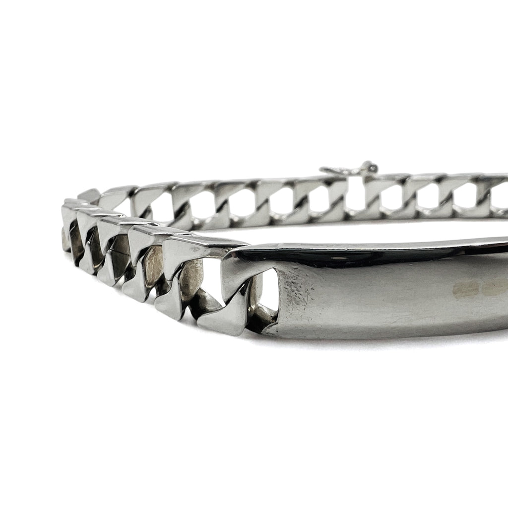 UNOAERRE Vintage ID Bracelet, Kihei Chain, Silver 925