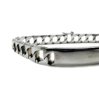 UNOAERRE Vintage ID Bracelet, Kihei Chain, Silver 925