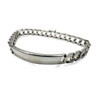 UNOAERRE Vintage ID Bracelet, Kihei Chain, Silver 925