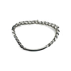 UNOAERRE Vintage ID Bracelet, Kihei Chain, Silver 925