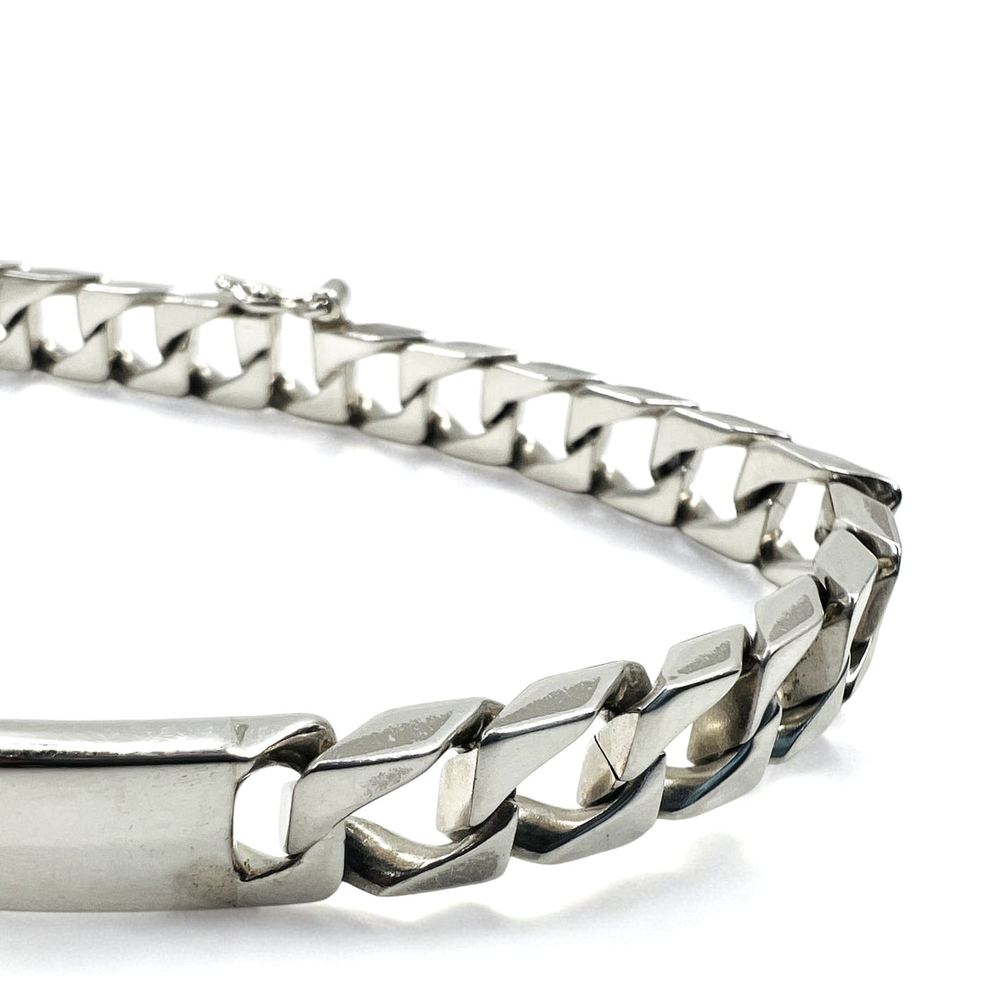 UNOAERRE Vintage ID Bracelet, Kihei Chain, Silver 925