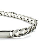 UNOAERRE Vintage ID Bracelet, Kihei Chain, Silver 925