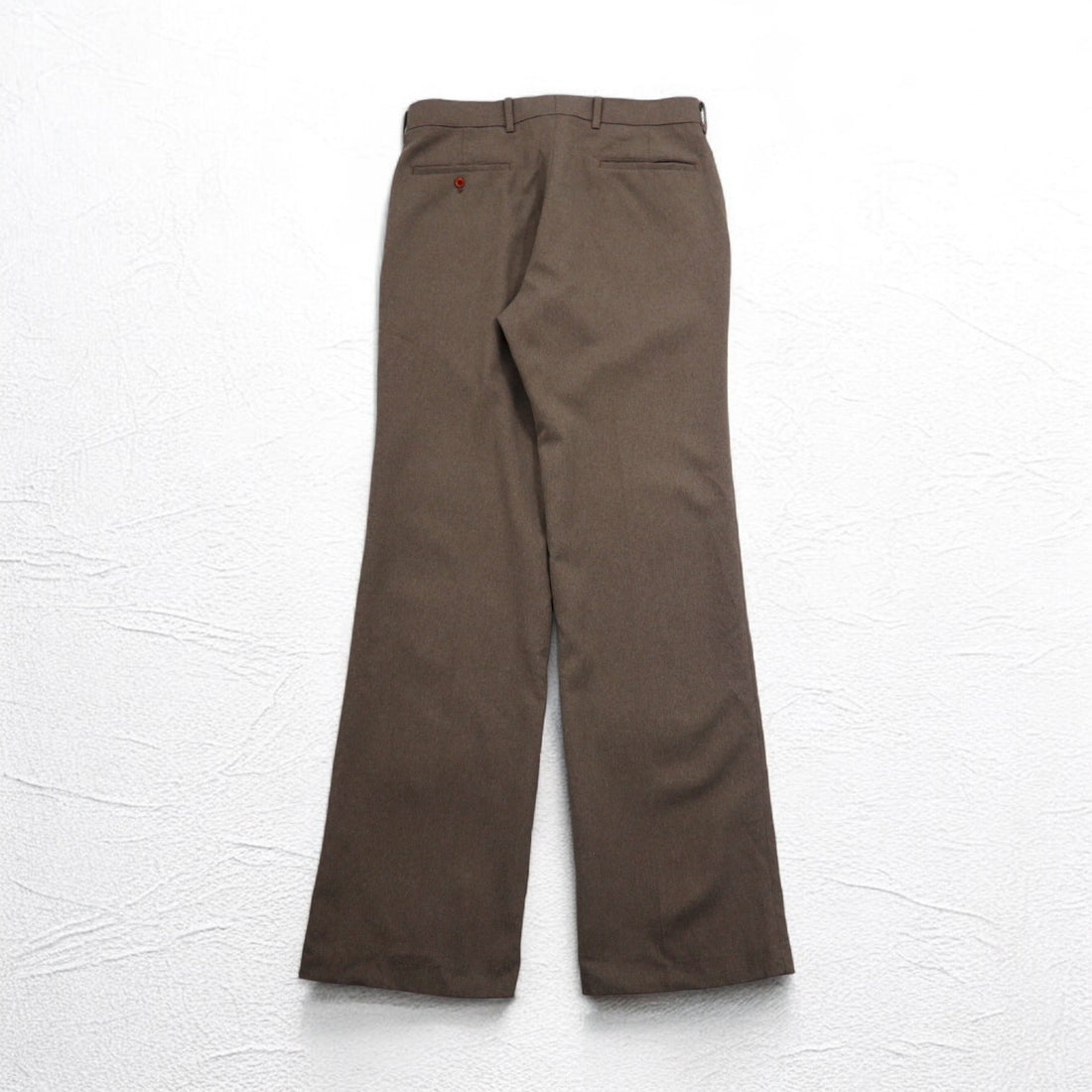 Levi's 80's USA Made Action Slacks STA-PREST Slacks Pants L Brown Rocket TALON Zip