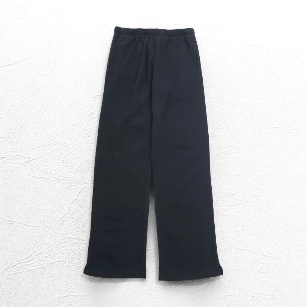THE NORTH FACE Flared Sweatpants, M, Black, Cotton, One Point Logo Embroidery, US Standard