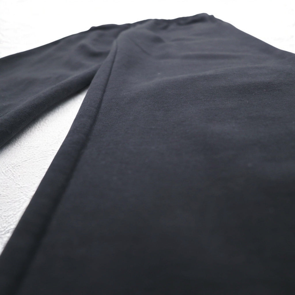 THE NORTH FACE Flared Sweatpants, M, Black, Cotton, One Point Logo Embroidery, US Standard