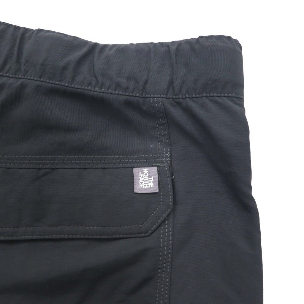 THE NORTH FACE コンバーチブル 2WAY ワイド カーゴパンツ ショートパンツ M グレー ナイロン US規格 Paramount Peak Ⅱ A4J0