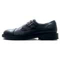croft &amp; barrow monk strap straight tip dress shoes 29cm black leather BERET