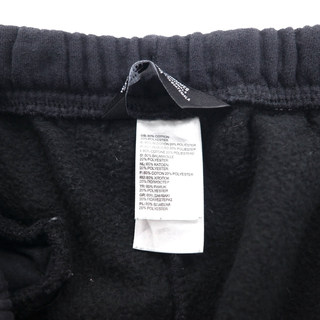 THE NORTH FACE Flared Sweatpants, M, Black, Cotton, One Point Logo Embroidery, US Standard