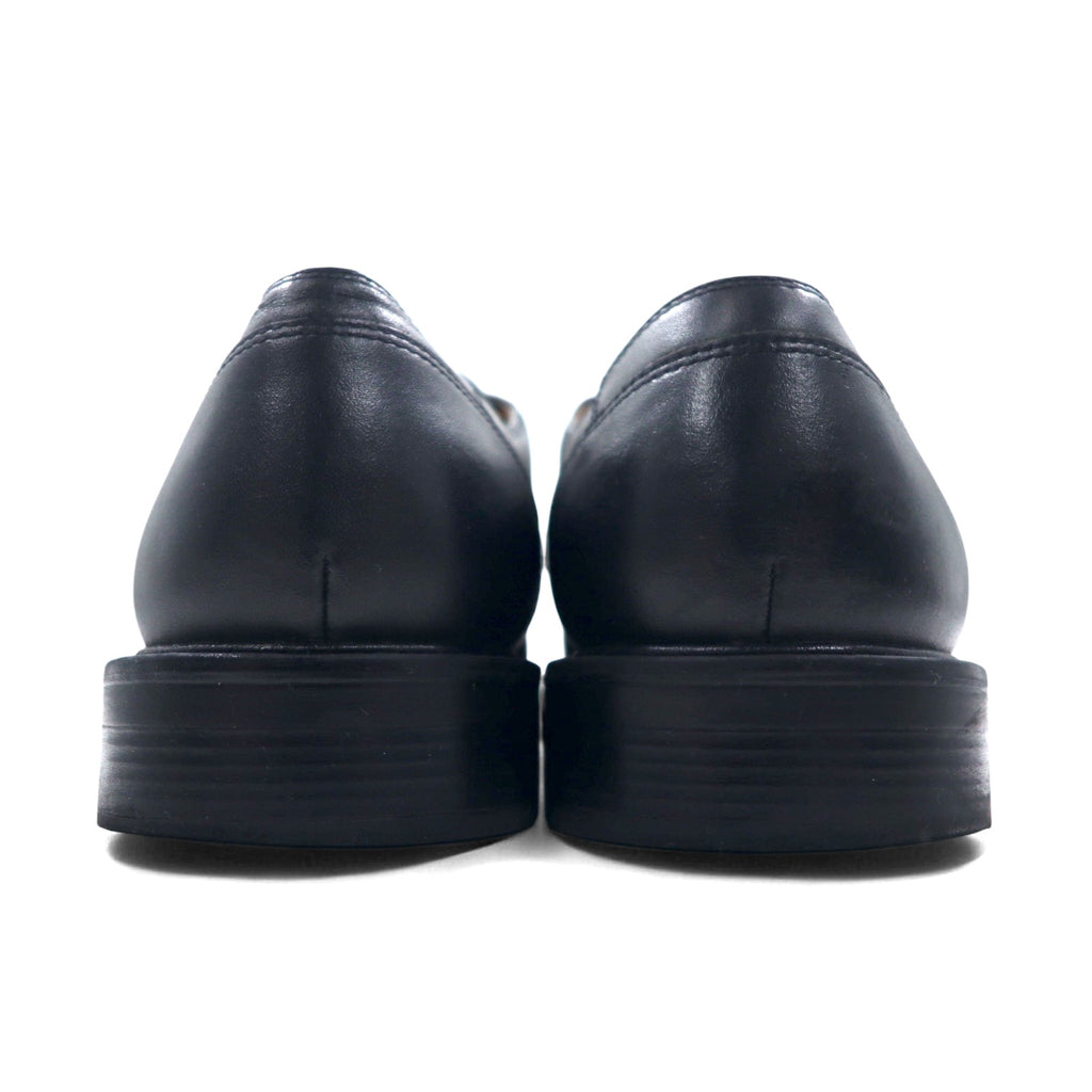 croft &amp; barrow monk strap straight tip dress shoes 29cm black leather BERET