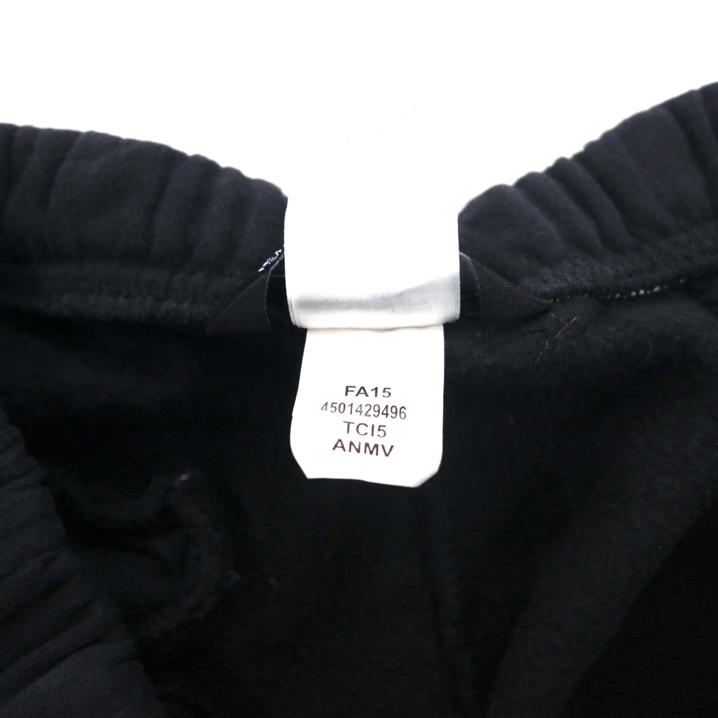 THE NORTH FACE Flared Sweatpants, M, Black, Cotton, One Point Logo Embroidery, US Standard