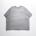 carhartt ビッグサイズ ポケット Tシャツ ポケTee 4XL ORIGINAL FIT グレー ホンジュラス製