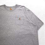 carhartt ビッグサイズ ポケット Tシャツ ポケTee 4XL ORIGINAL FIT グレー ホンジュラス製