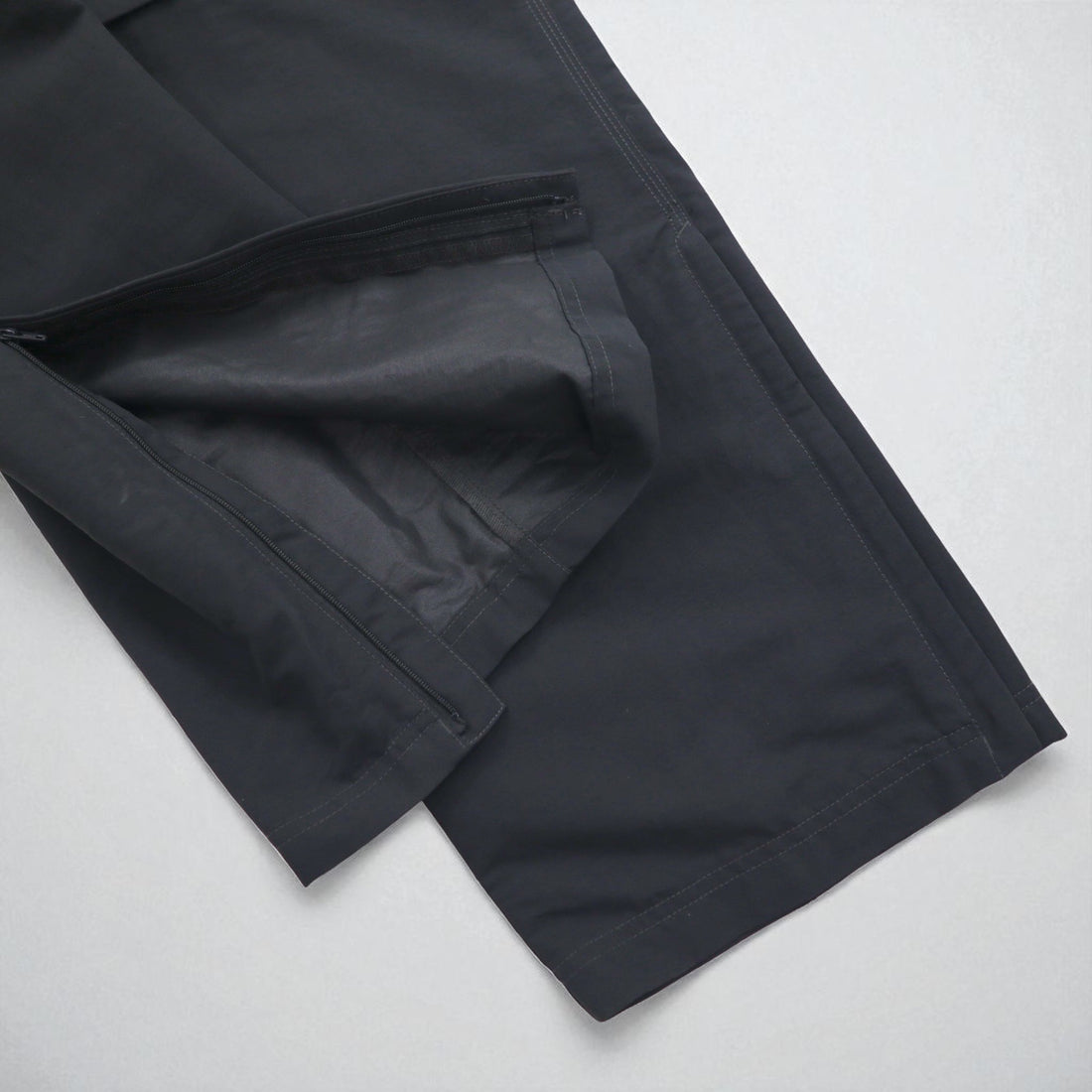 THE NORTH FACE コンバーチブル 2WAY ワイド カーゴパンツ ショートパンツ M グレー ナイロン US規格 Paramount Peak Ⅱ A4J0