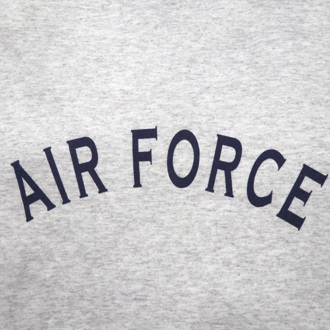 US AIR FORCE 米軍 トレーニング スウェット トレーナー XL ライトグレー 裏起毛 アーチロゴ ミリタリー 8415-01-407-2788