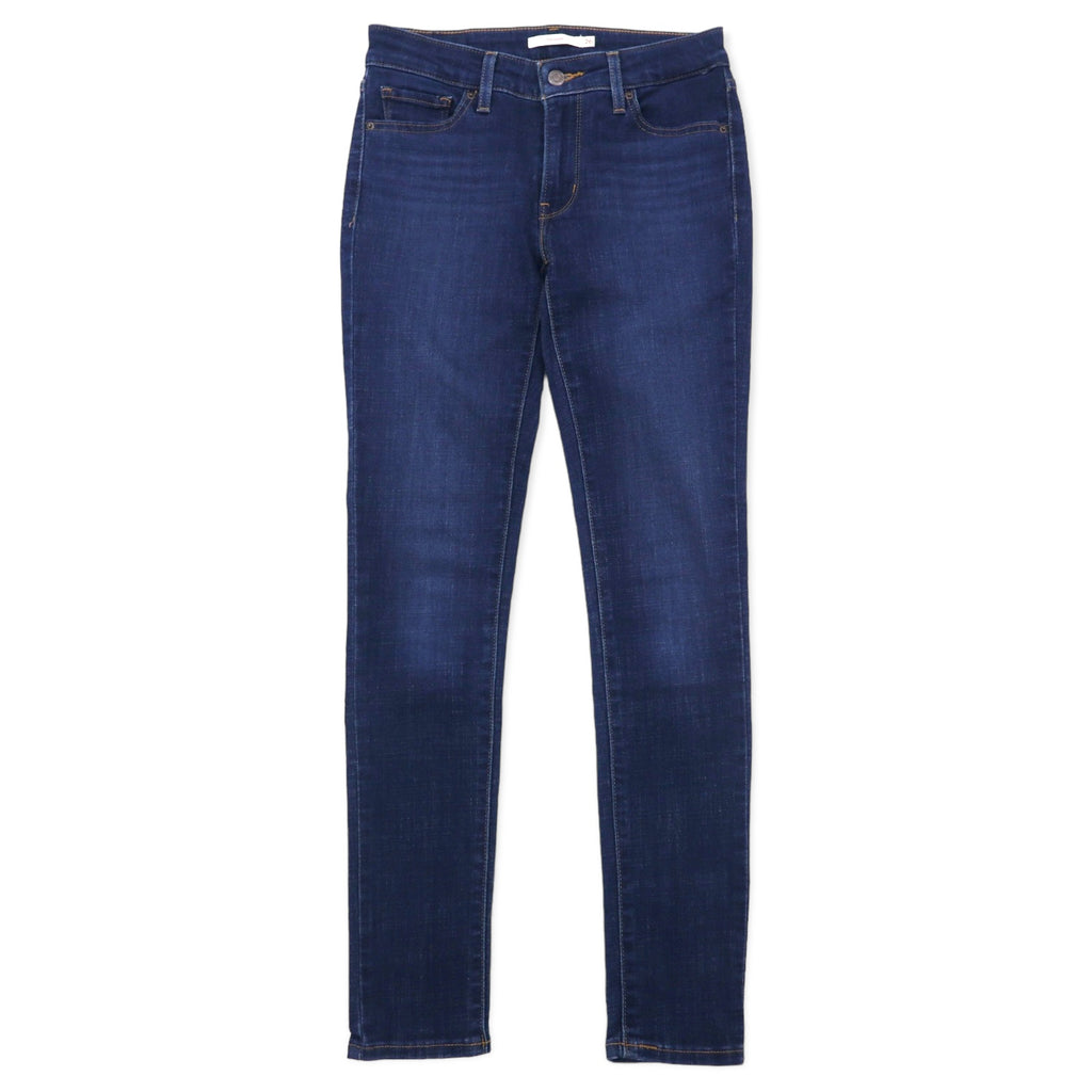 日本然リトテ-古着オンライン-Levi's 711 スキニー デニムパンツ 26 ブルー コットン ストレッチ-Levi's 711 Skinny Denim Pants 26 Blue Cotton Stretch