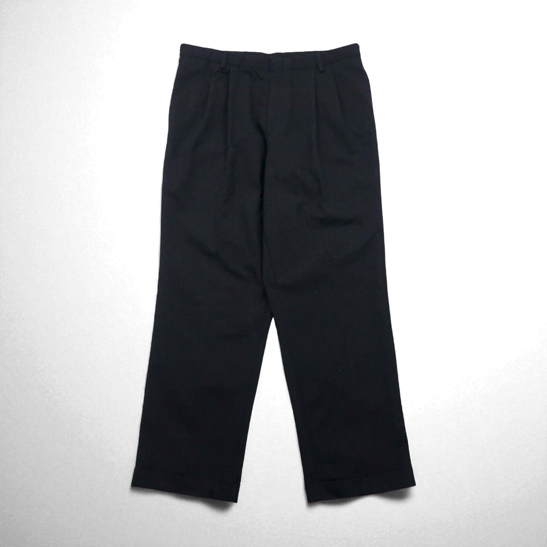 DOCKERS (Levi's) 2000s STAIN DEFFENDER 2-Puck Wide Leg Slacks, Size L, Gray