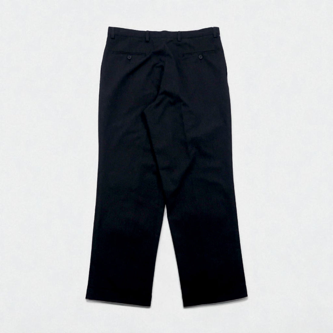 DOCKERS (Levi's) 2000s STAIN DEFFENDER 2-Puck Wide Leg Slacks, Size L, Gray
