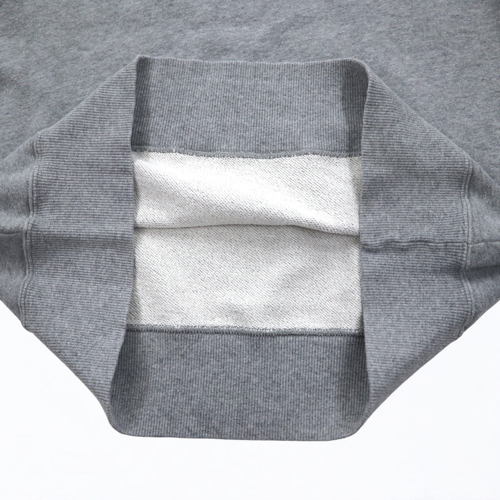 Champion Basic Crew Neck Sweatshirt L Grey Cotton Script Logo C3-H004