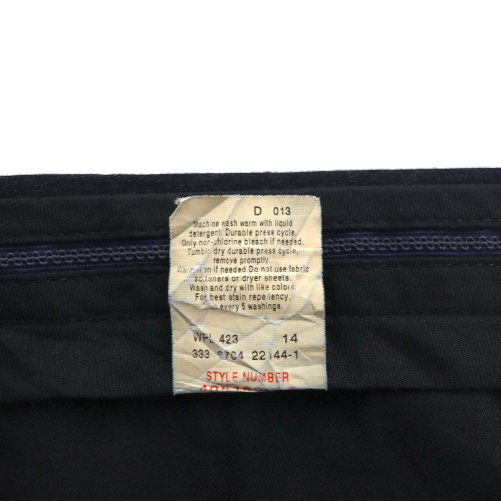 DOCKERS (Levi's) 2000s STAIN DEFFENDER 2-Puck Wide Leg Slacks, Size L, Gray