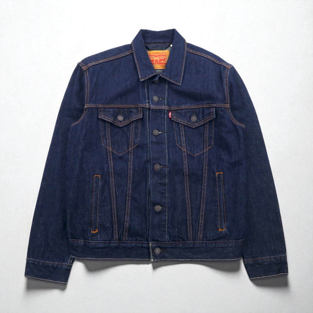 Levi's デニム トラッカージャケット 3rdタイプ Gジャン M インディゴ ブルー 72334-0134