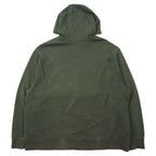 NIKE Half-Zip Hoodie Anorak Parka XXL Khaki Cotton NSW Club Fleece Half-Zip Hoodie BV2699-380