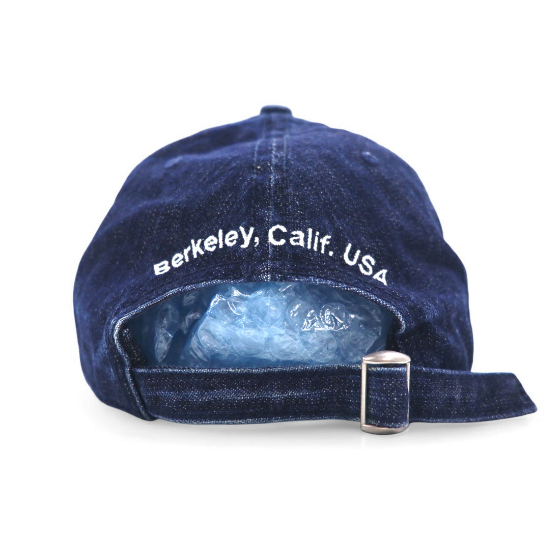 THE NORTH FACE Denim Baseball Cap FREE Indigo Blue TNF Logo Embroidery NN01830