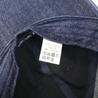 THE NORTH FACE Denim Baseball Cap FREE Indigo Blue TNF Logo Embroidery NN01830
