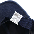 THE NORTH FACE Denim Baseball Cap FREE Indigo Blue TNF Logo Embroidery NN01830