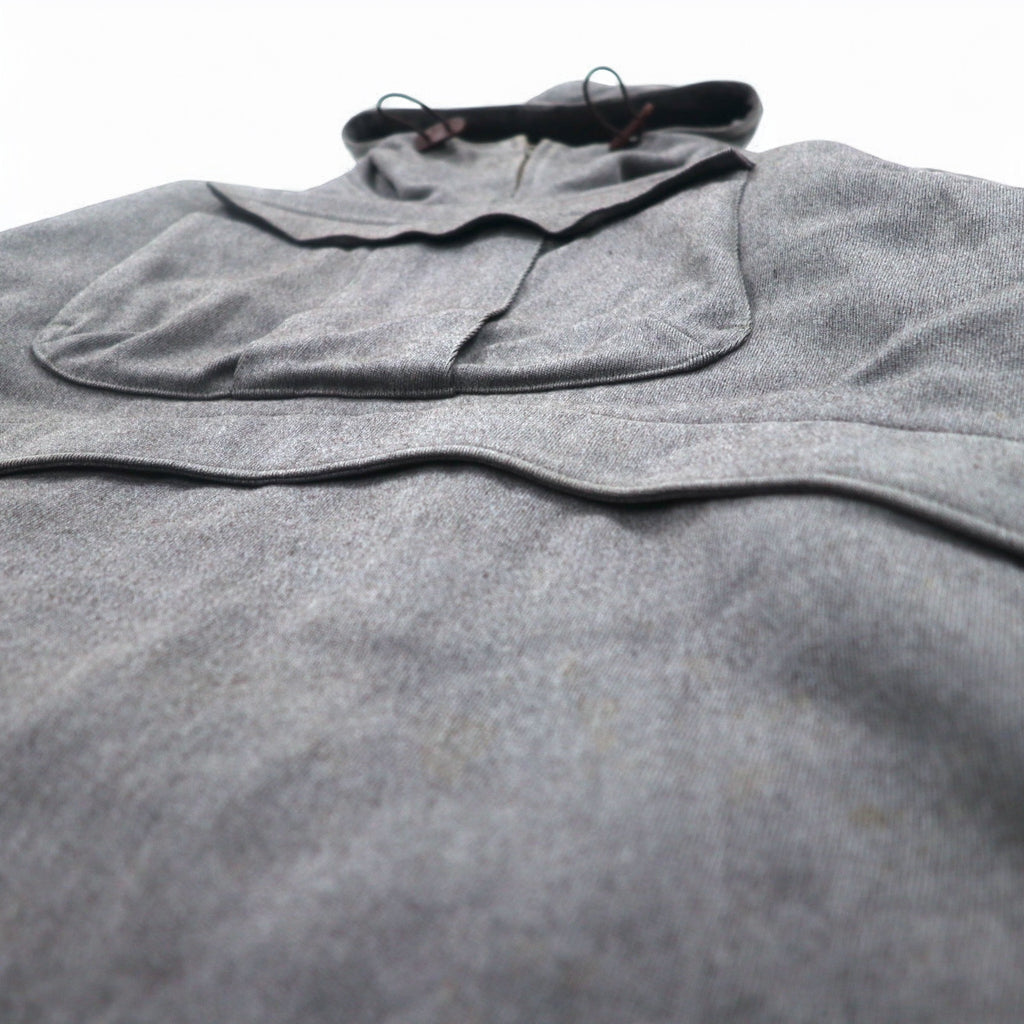 BROWN by 2-tacs Padded Anorak Parka M Gray Half Zip Anorak B8-J003 Made in Japan