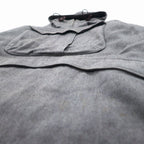 BROWN by 2-tacs Padded Anorak Parka M Gray Half Zip Anorak B8-J003 Made in Japan