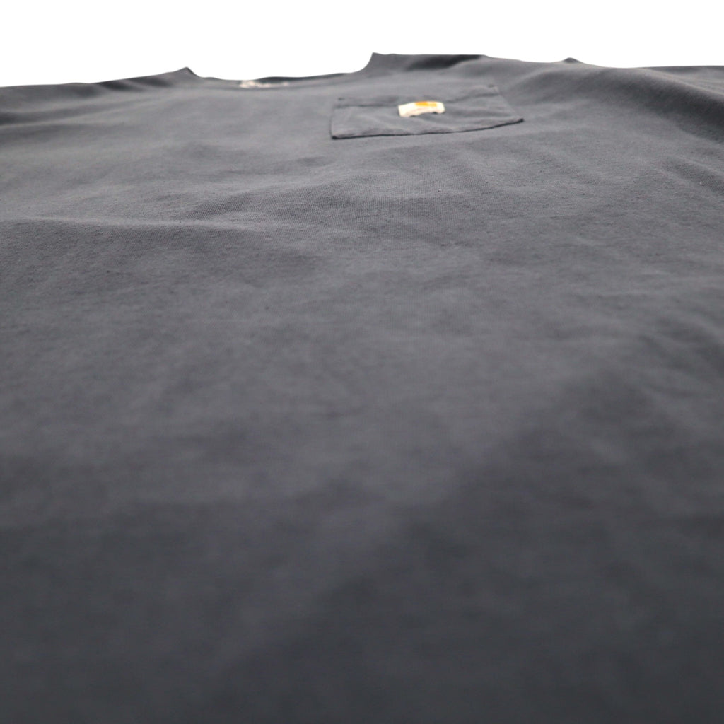 Carhartt Loose Fit Pocket T-Shirt, Pocket Tee, 2XL, LOOSE FIT, Big Size, Gray, Made in Honduras