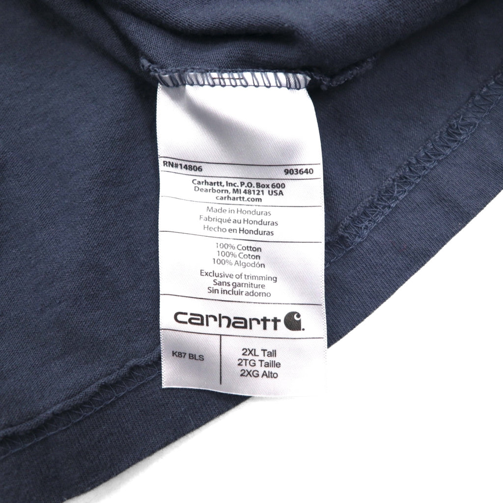 Carhartt Loose Fit Pocket T-Shirt, Pocket Tee, 2XL, LOOSE FIT, Big Size, Gray, Made in Honduras