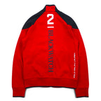 POLO RALPH LAUREN Track Jacket Jersey S Red BLACK WATCH POLO TEAM