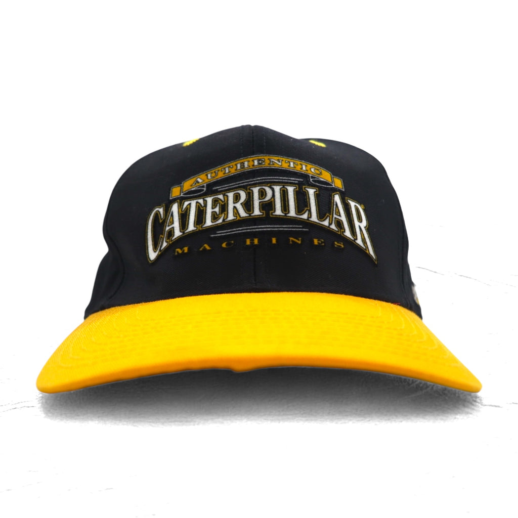 CAT American Company Snapback Bicolor Baseball Cap FREE Black Yellow CYRK