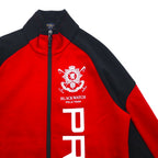 POLO RALPH LAUREN Track Jacket Jersey S Red BLACK WATCH POLO TEAM