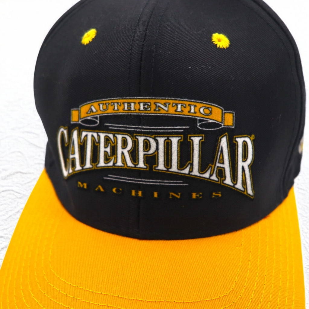 CAT American Company Snapback Bicolor Baseball Cap FREE Black Yellow CYRK