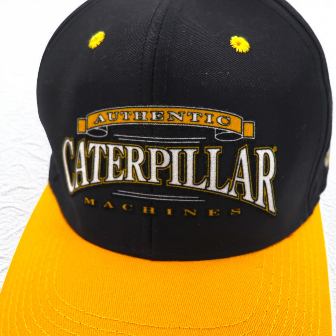 CAT American Company Snapback Bicolor Baseball Cap FREE Black Yellow CYRK
