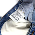 90s WHEELER 3rd Type Denim Jacket, G-Jean, XL, Blue, Cotton