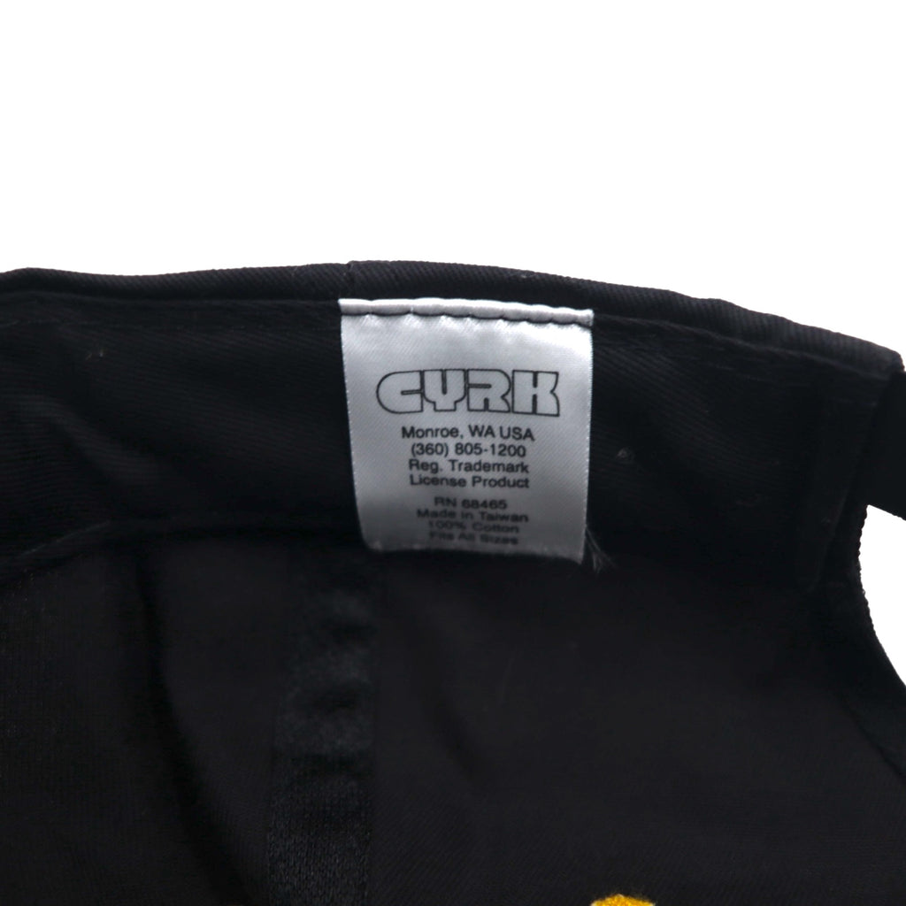 CAT American Company Snapback Bicolor Baseball Cap FREE Black Yellow CYRK
