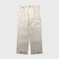 Brooks Brothers COUNTRY CLUB Tuck Wide Slacks, Size L, Beige, Polyester