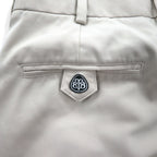 Brooks Brothers COUNTRY CLUB Tuck Wide Slacks, Size L, Beige, Polyester