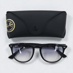 Ray-Ban Boston Sunglasses, Black, RB4259-F, 601/19, 53-20, 150, 1N, Made in Italy