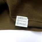Made in Australia 90s UNIONBAY Acrylic Knit Sweater L Khaki One Point Logo Embroidery