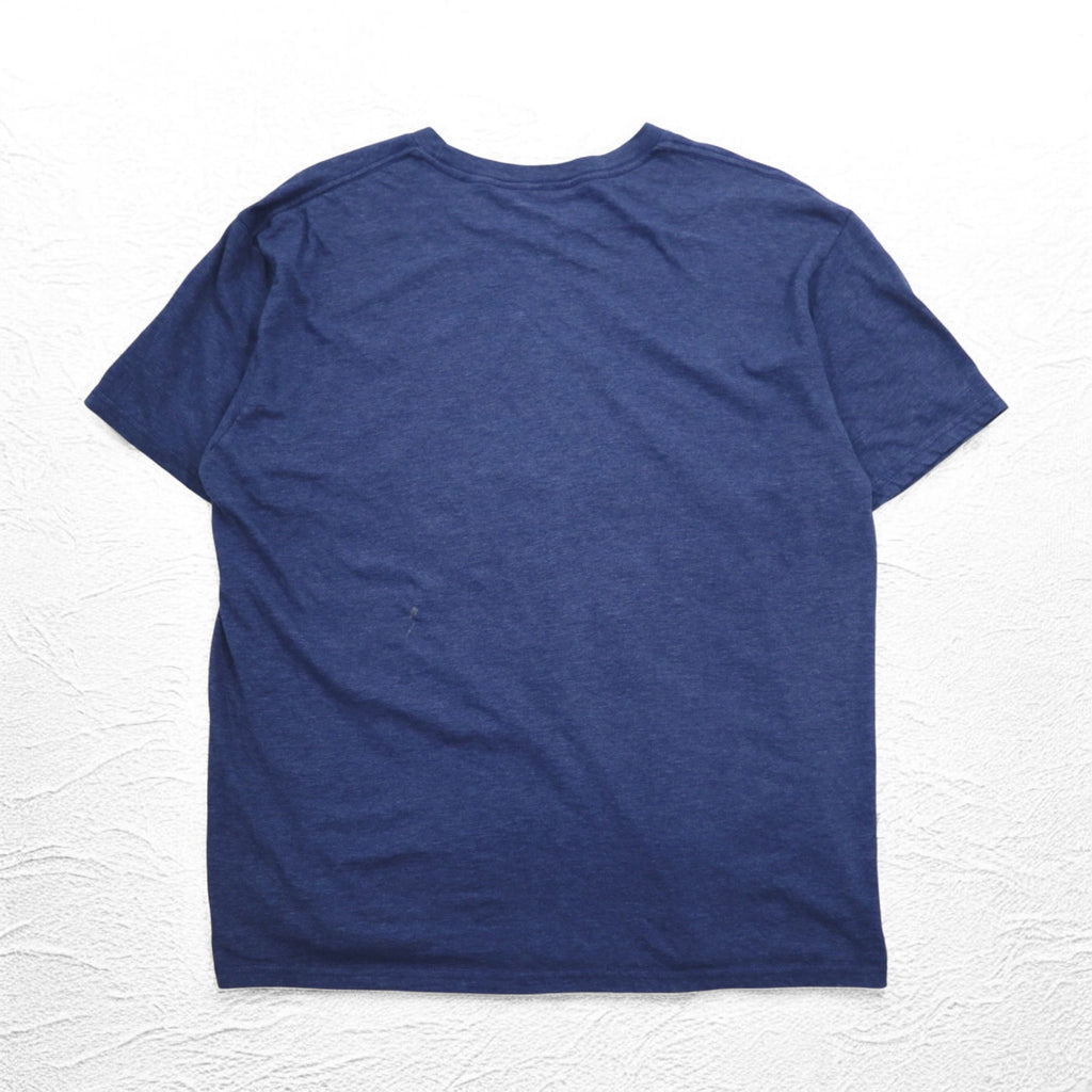 NIRVANA Nirvana Rock Band T-Shirt Band TL Navy Cotton Polyester Made in Mexico