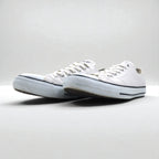 CONVERSE Leather All Star Ox Sneakers, Size 27.5cm, White, 1B905