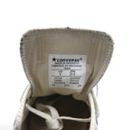 CONVERSE Leather All Star Ox Sneakers, Size 27.5cm, White, 1B905