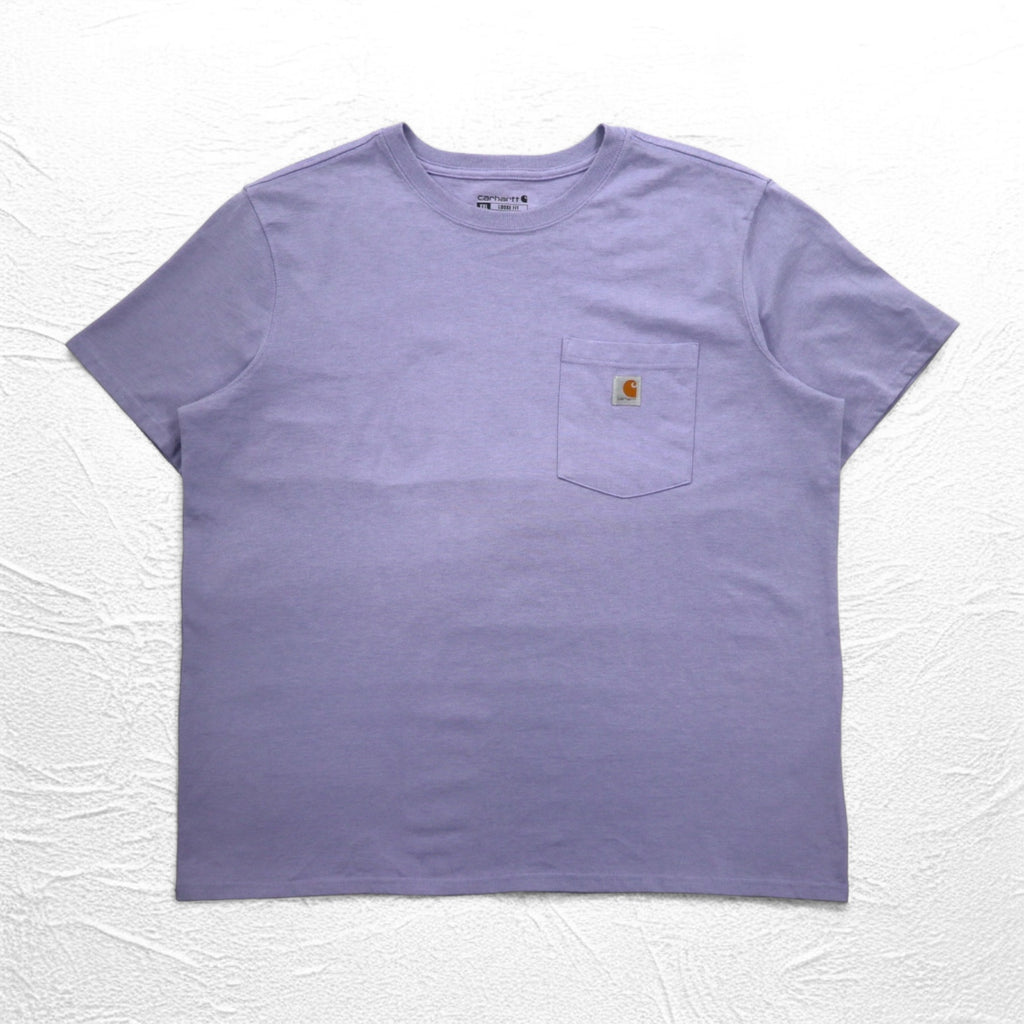 Carhartt Loose Fit Pocket T-Shirt Pocket Tee 2XL LOOSE FIT Purple Cotton